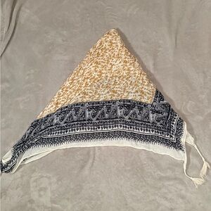 Bohemian Bandana with Floral and Paisley Patterns